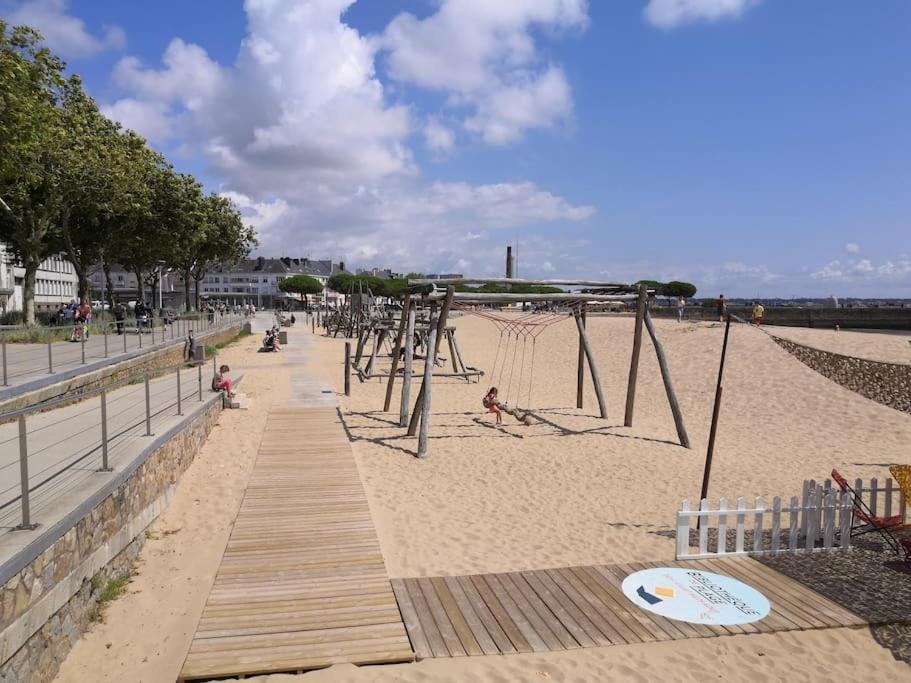 T2 Lumineux A Proximite Des Halles แซงต์-นาแซร์ ภายนอก รูปภาพ